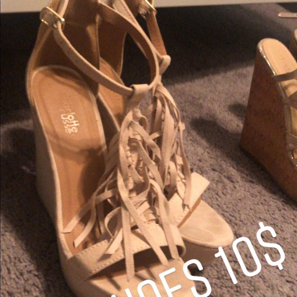 Nude heels